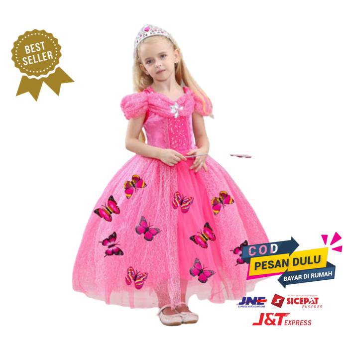 Kostum Wonder Woman Baju Anak Cewe Perempuan Cosplay Ulang Tahun Ultah Costume Wonderwoman Impor