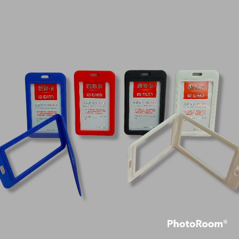 

Id Card Holder Xd-912 (10pc) Tempat Id Card 2 Sisi-Doff Exculusive Termurah Frame Name Tag Casing Id