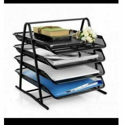

Tray Besi 4 Susun Vtec / Rak Dokumen Besi 4 Susun