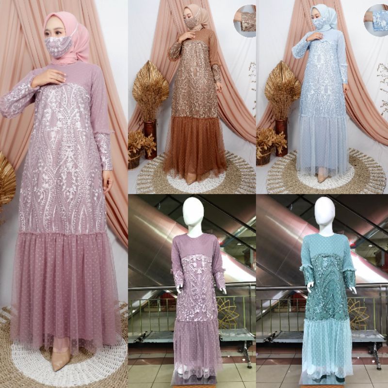 kebaya couple ibu dan anak/kebaya dress pesta/gamis couple