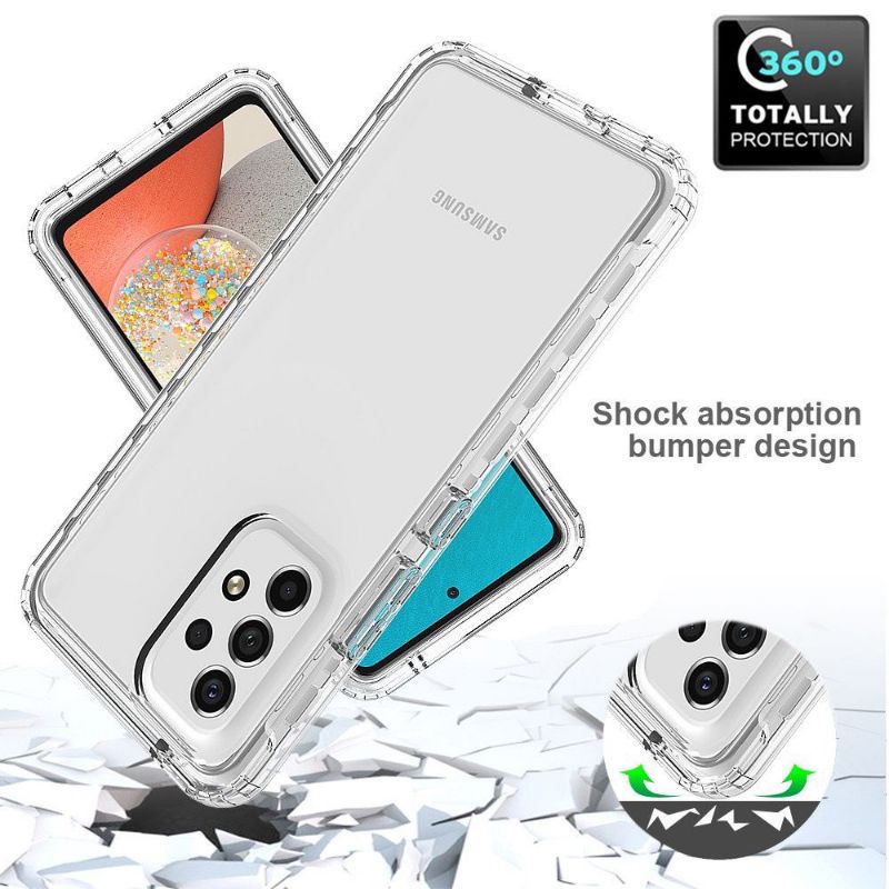 HD CLEAR CASE SAMSUNG A13 4G/A22 4G/A55 4G/A23 4G/A33 5G/A53 5G/A03S A20S TEBAL TRANSPARAN ANTI SLIP 2.0 MM