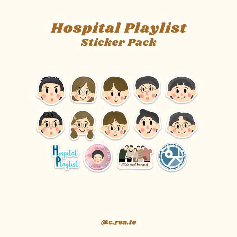 Hospital Playlist Sticker Pack