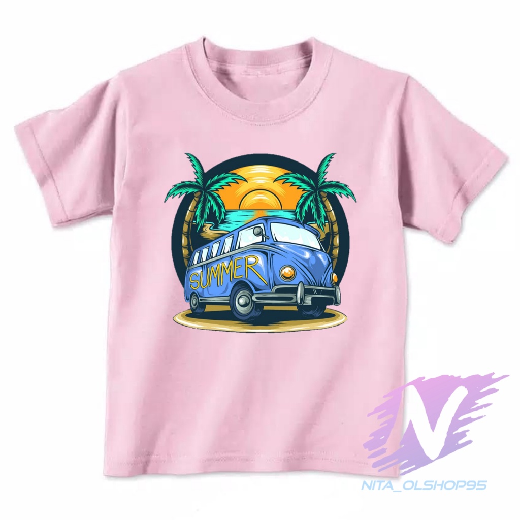 BAJU KAOS ANAK SUMMER ANIMASI