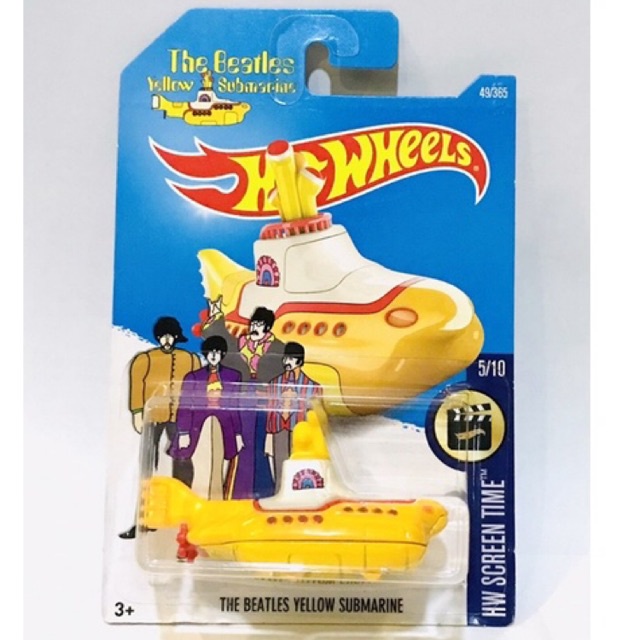 HOT WHEELS - THE BEATLES YELLOW SUBMARINE