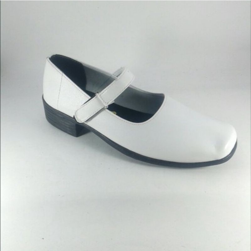 SEPATU PASKIBRA PUTIH WANITA UKURAN 37-40 merk Gucci tanpa kemasan tanpa dus