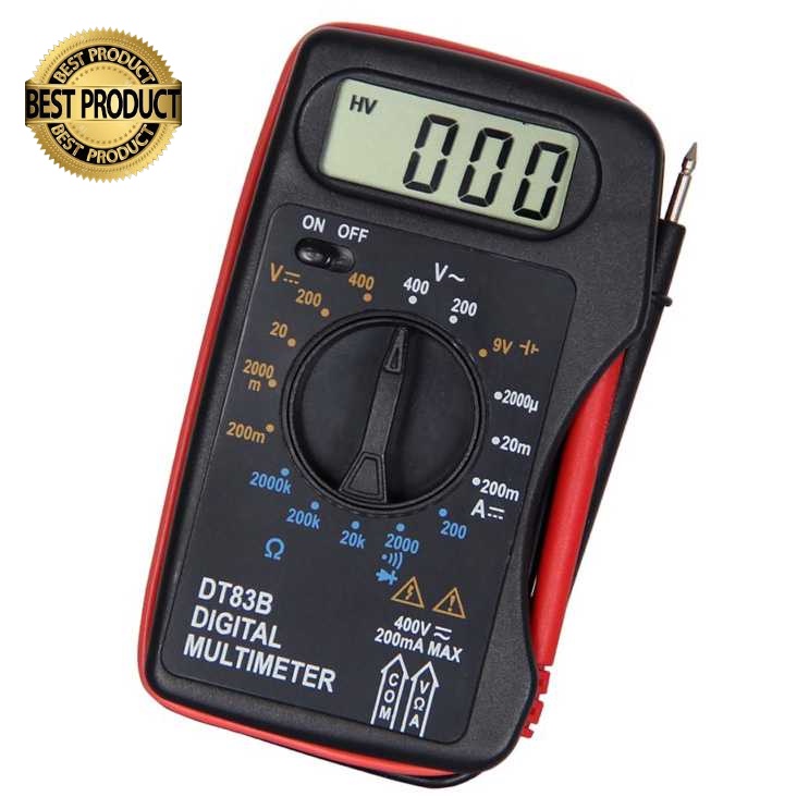 Pocket Size Digital Multimeter AC/DC Voltage Tester - DT83B
