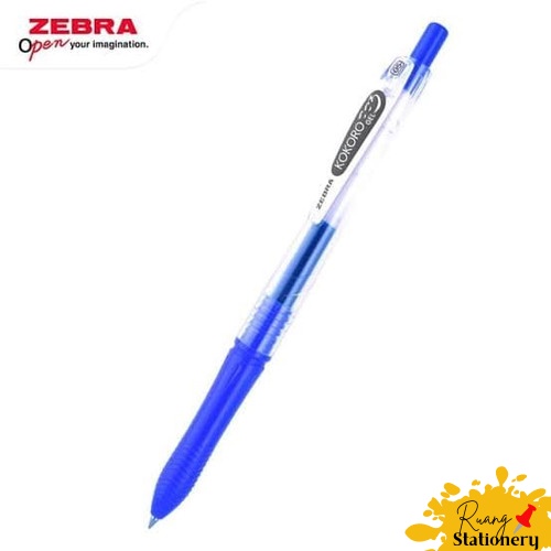 

KOKORO Pena Zebra / Gel Pen 0.5 Biru / Merah [1 Pcs]