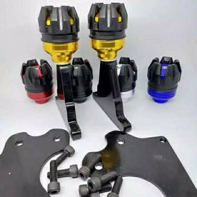 Frame Slider Agna Pelindung Fering Agna R15 V2,R15 V3,Cbr 150 R,Gsx 150r,Ninja 250 Karbu,Fi,R25,Ninja 250 New - Akai Racing Store