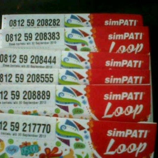 Nomor simpati loop