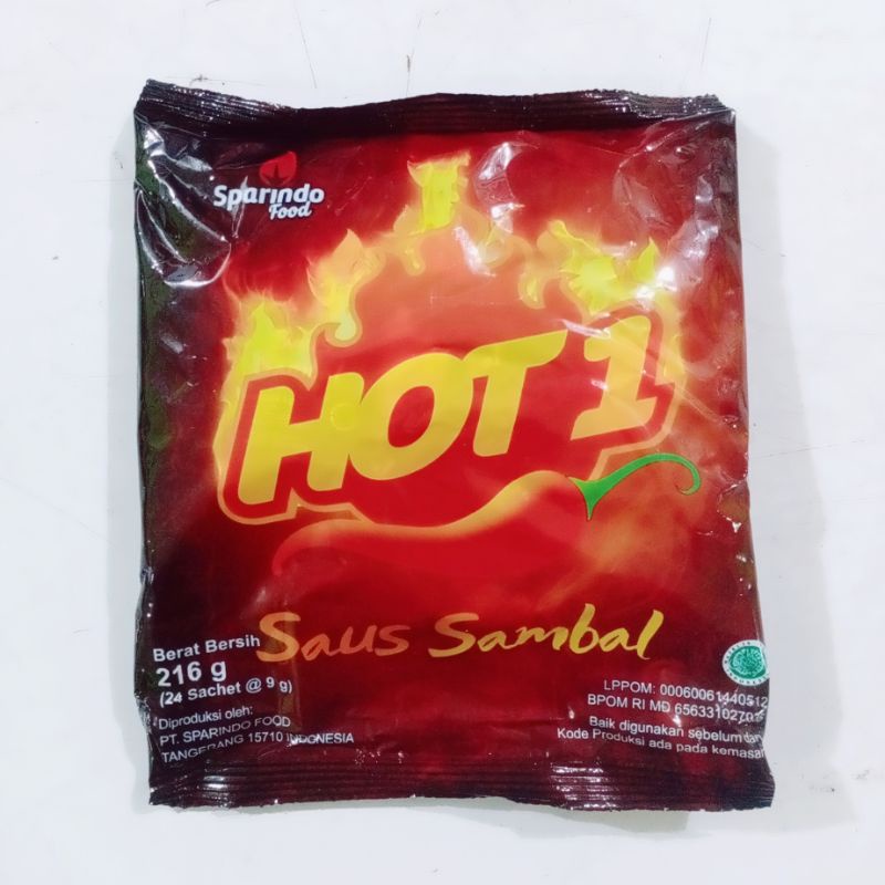 

Hot 1 Saus Cabe sct | 9gr x 24 pc