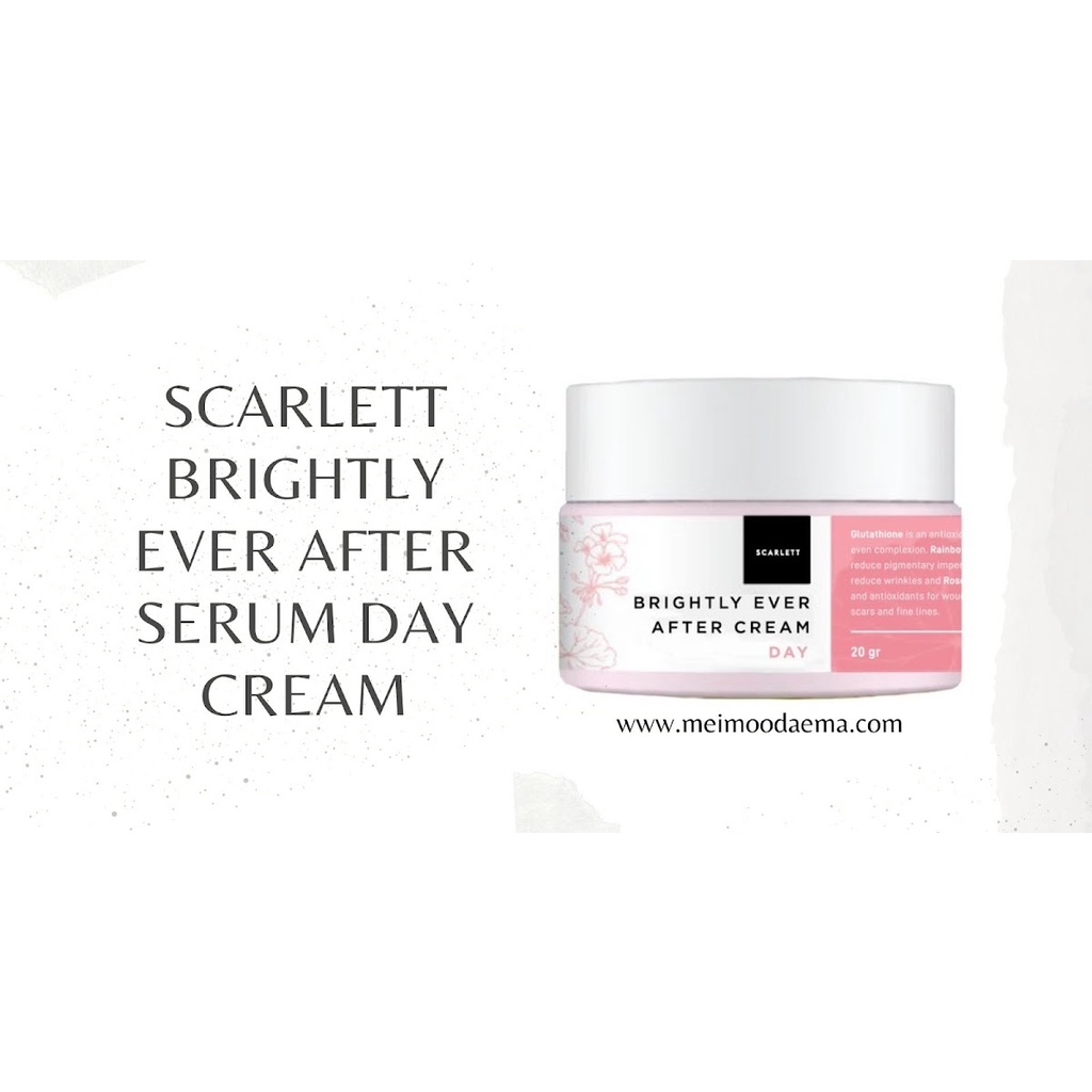 [ Cream Brightly ] Scarlett WHITENING BRIGHTLY EVER AFTER Day &amp; Night