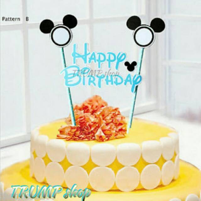 

Topper Cake HBD Mickey
