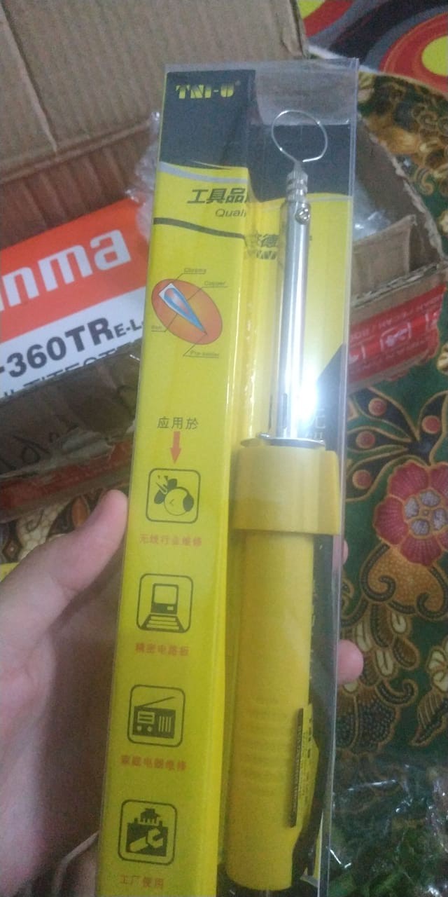 Atraktor Listrik Sedot Timah Elektrik Solder Pump Tni U Tu-019 40w