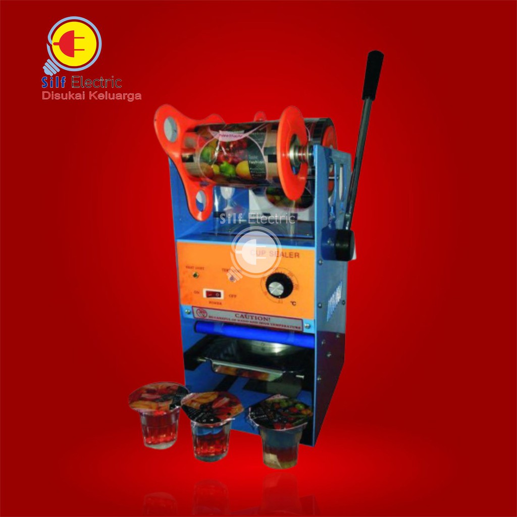 mesin Cup Sealer C35 omicko Mesin Press Gelas Plastik uk10 12 14 16 oz + paket plastik sealer