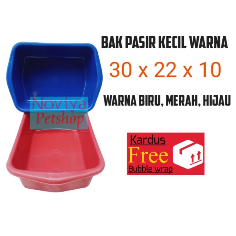 cat litter box bak pasir kucing ukuran kecil