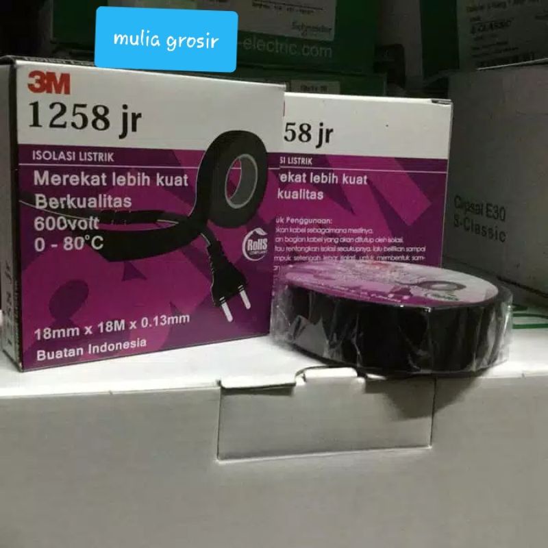 Isolasi Kabel Listrik 3m / Unibel