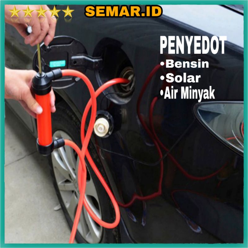 Transfer Pump Alat Pompa Tangan Penyedot Sedot Air Minyak Oli Solar Bensin Cairan Aquarium