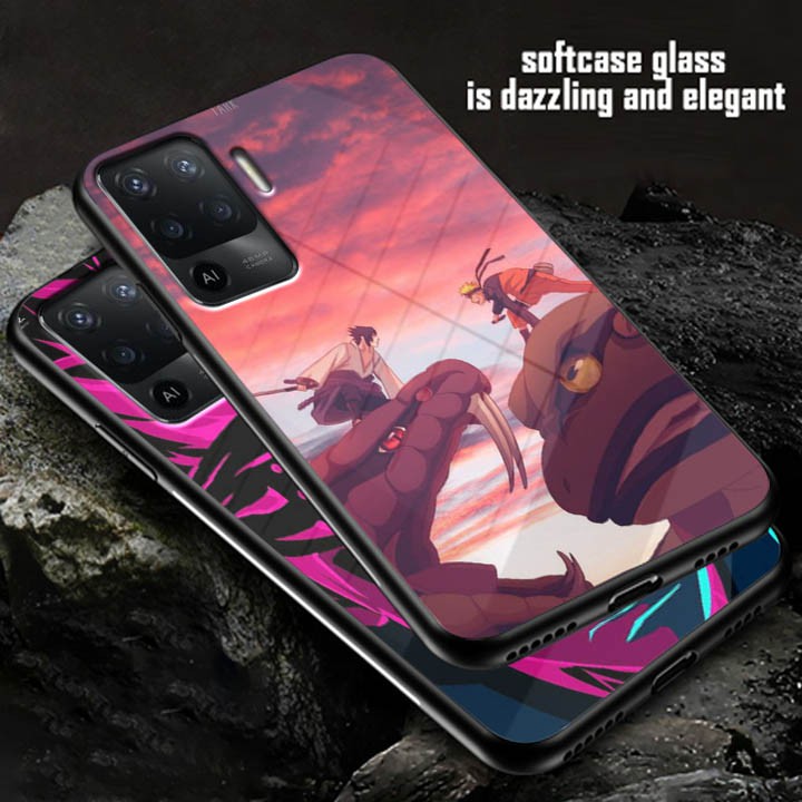 K11 (Reno 5F) Softcase Kaca Reno 5F Terbaru - Case Reno 5F - Softcase Kaca Reno 5F - Case kaca Reno