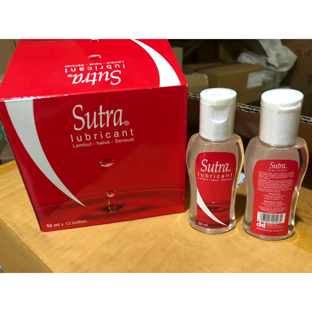 ✅ Privasi Terjamin 100% Lubricant Sutra Gel Minyak Pelumas Miss V  Sutra Hubungan Intim Seks Vagina 50 ml