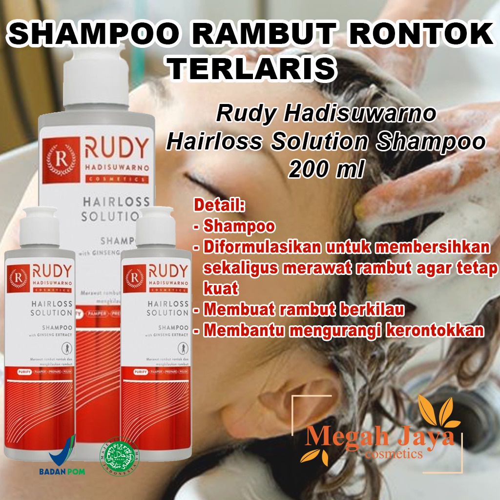 RUDY HADISUWARNO HAIR LOSS DEFENSE SHAMPOO @MJ