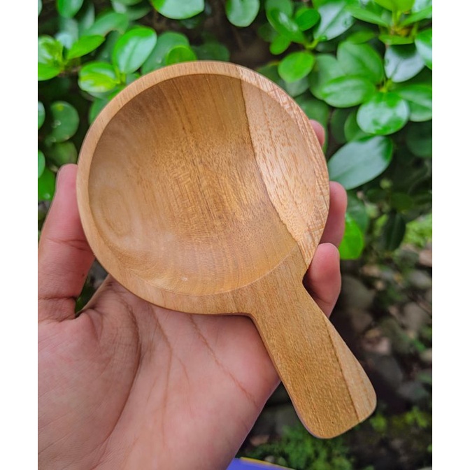 teflon mini 8cm kayu jati