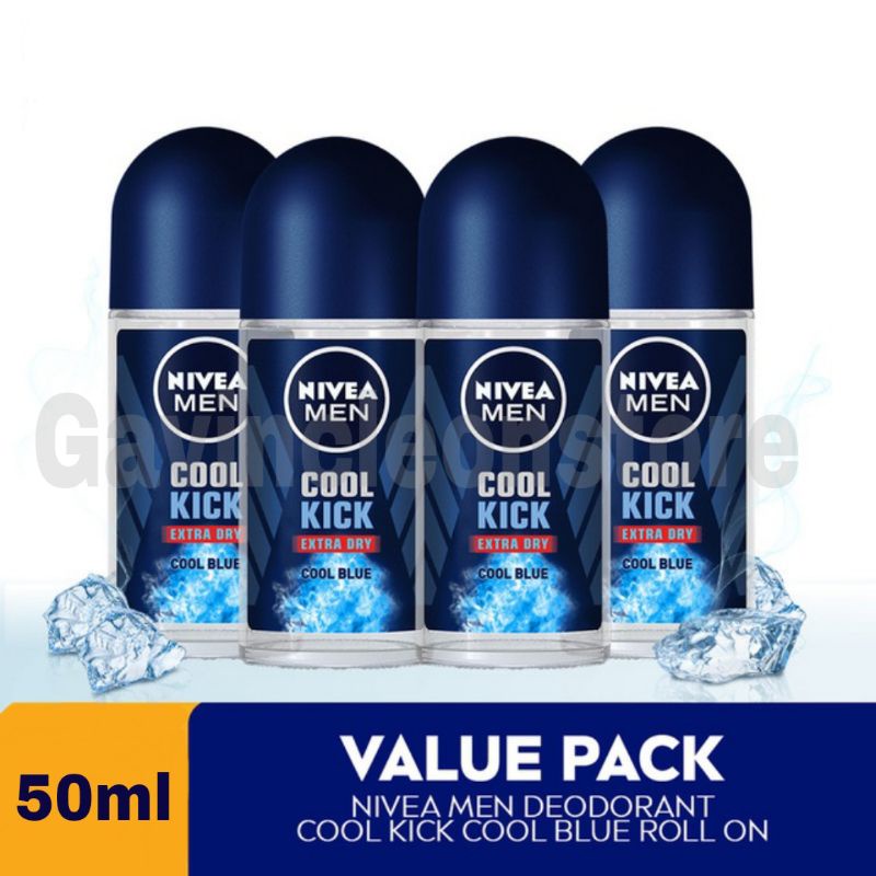 Nivea deodorant roll on 50 ml || Nivea men deodorant roll on cool kick Nivea deodorant Brightening