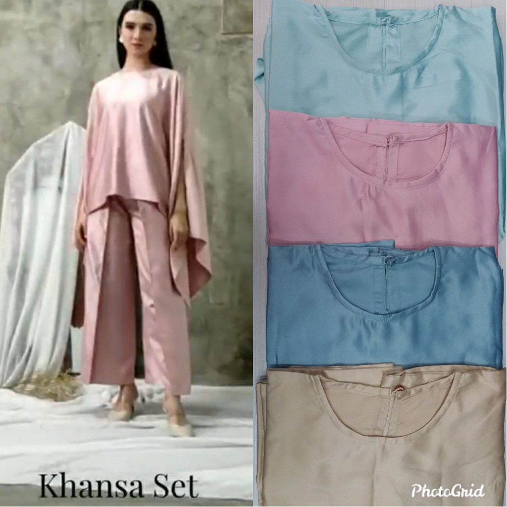 SET DRES CASSUAL / SET DRESS MDERN / SET DRES MIX CELANA / SET DRES KHANZA