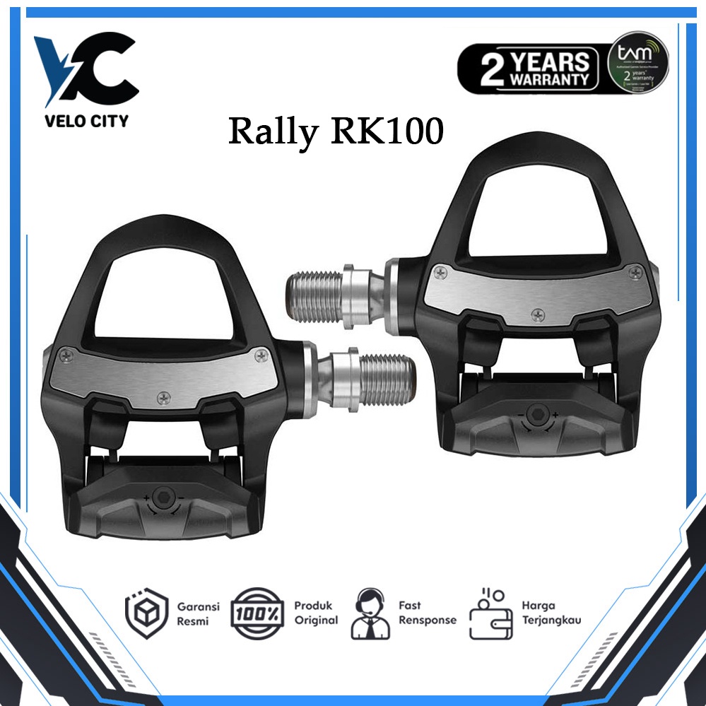 Garmin Rally RK100 Pedal Power Meter Garansi Resmi TAM 2 Tahun