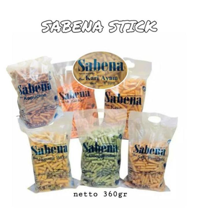 

➫ Stik snak Sabena jumbo 360 gr rasa jagung keju balado sapi panggang/ Sabena Biscuit |HHZ78 Harga.termurah