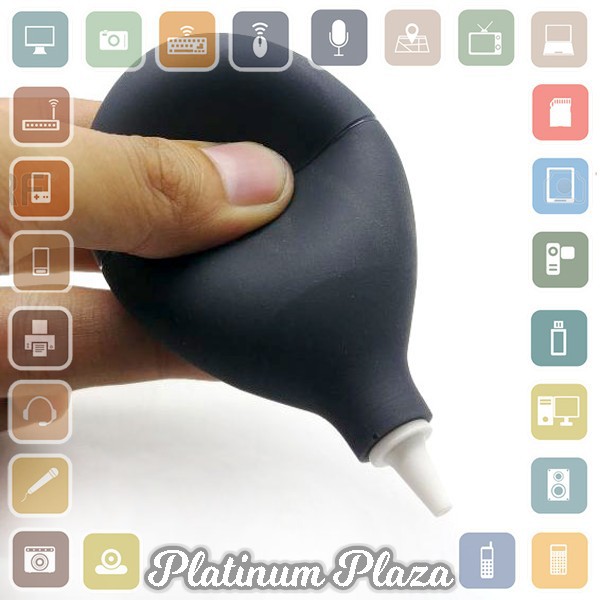 Dust Blower with Plastic Tip for Keyboard/Lens Camera/Watch - 1154 - Black`6DWJI2-