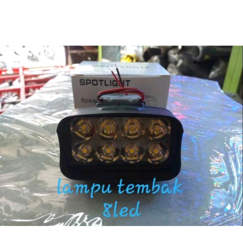 LAMPU TEMBAK SOROT 15 MATA PLASTIK  | Lampu Tembak 15 Mata Plastik