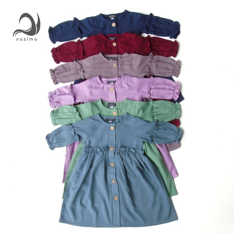 Nazima Gamis Dewasa Zarina Dress-6