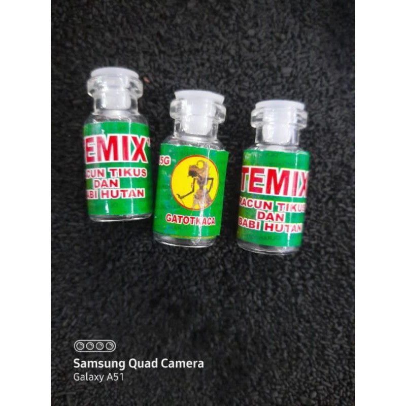 RACUN TIKUS TEMIK TEMIX BOTOL KACA AMPUH