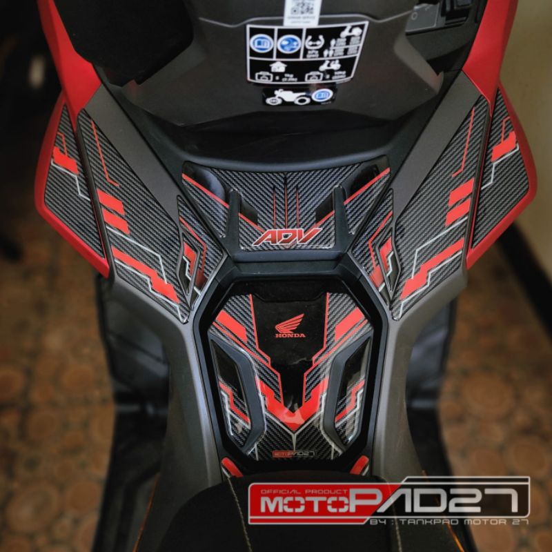 STIKER STICKER TANGPAD FULL HONDA ADV 160 RESIN PREMIUM
