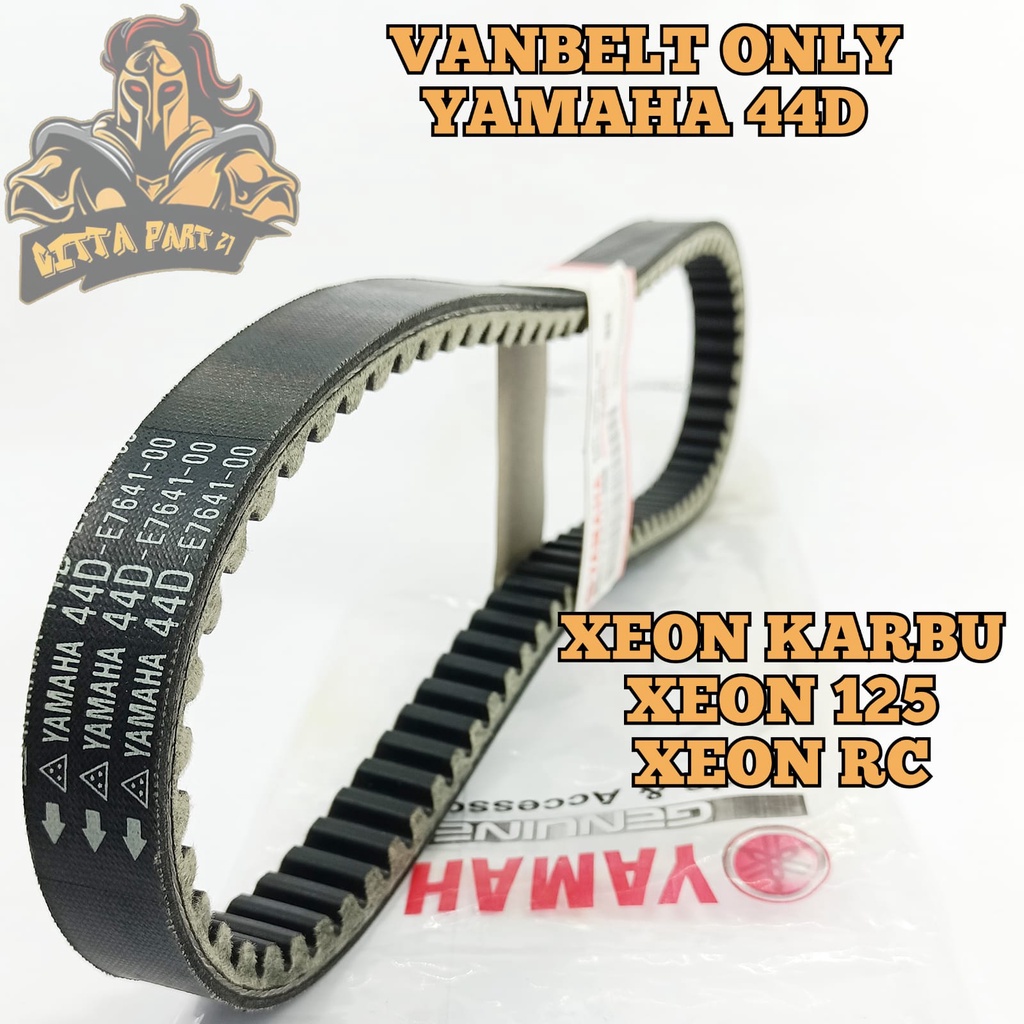 VANBELT V-BELT YAMAHA 44D XEON KUALITAS ASLI ORIGINAL YAMAHA PRESISI ANTI SELIP AWET DAN DIJAMIN MANTAP XEON KARBU XEON 125 XEON RC