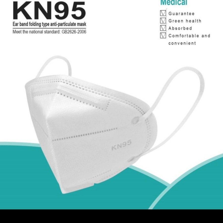 Masker kn95 High Quality Masker KN 95 - 1PACK KN95 PUTIH