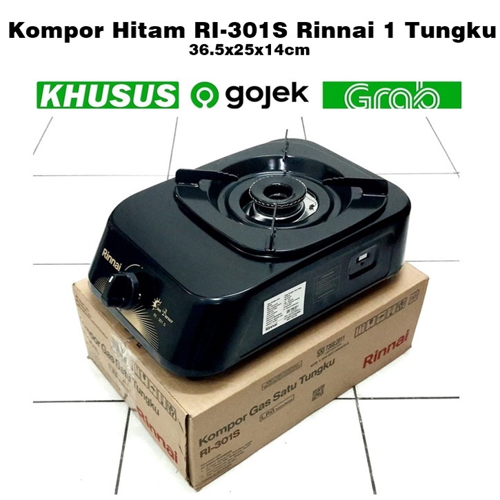 Kompor Hitam RI-301S Rinnai 1 Tungku