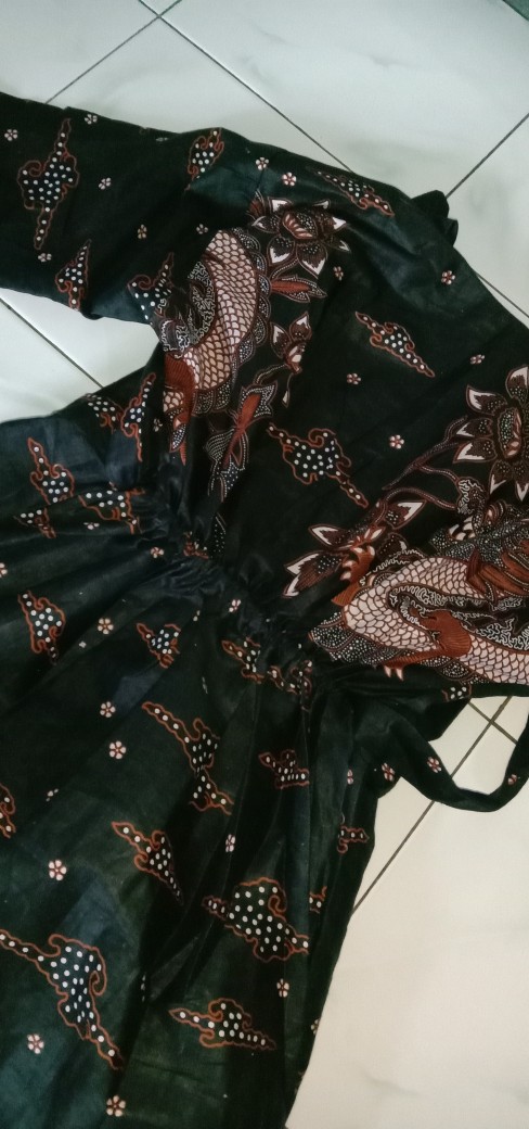 Ms Gamis Batik Sriwedari Maxi Katun Bumil Allsize Dan Jumbo