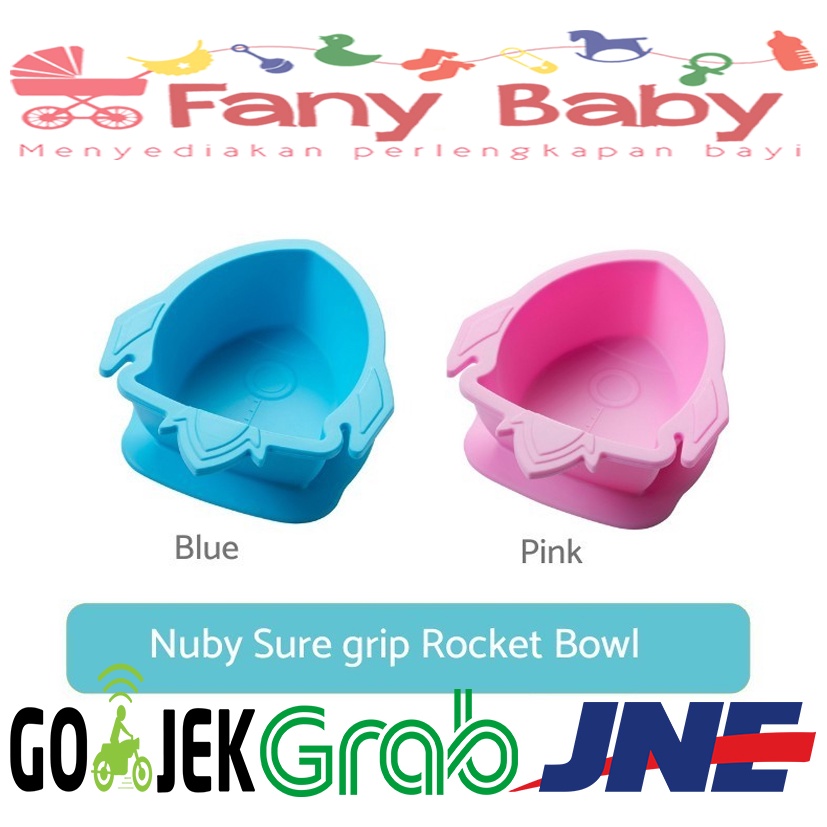 Nuby Sure Grip Rocket Bowl