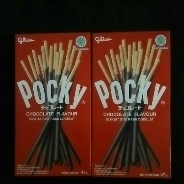 

Pocky chocolate flavour net weight 47gr