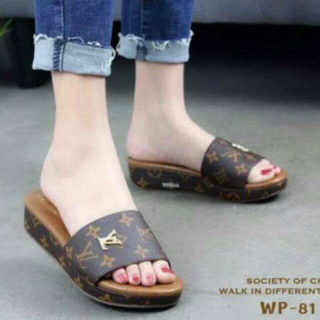 ABBUSHOES PH 10-wedges sandal kokop Lv wanita