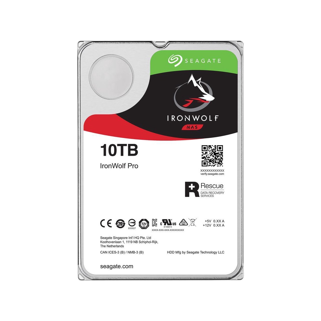 SEAGATE IronWolf Pro 10TB 3.5&quot; 7200RPM 256MB SATA HDD