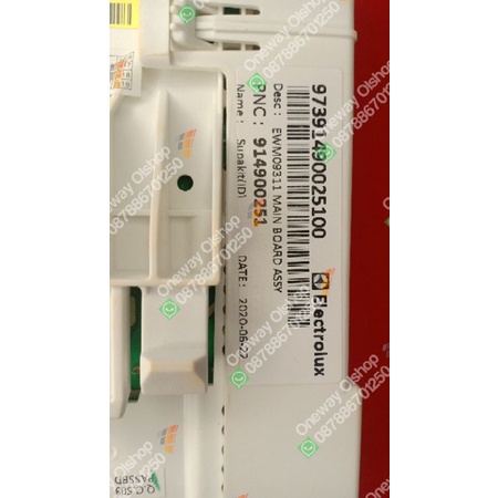 PCB Modul Mesin Cuci Electrolux EWF 10741