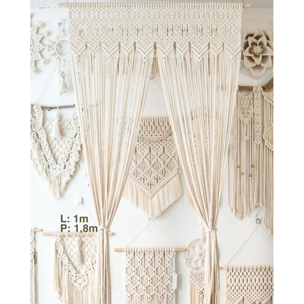 Macrame tirai