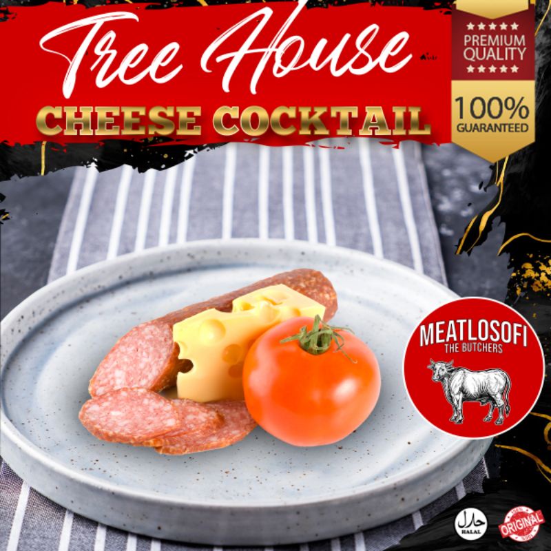 

Sosis Keju Cheese cocktail Tree House Original 330 gr Isi 10