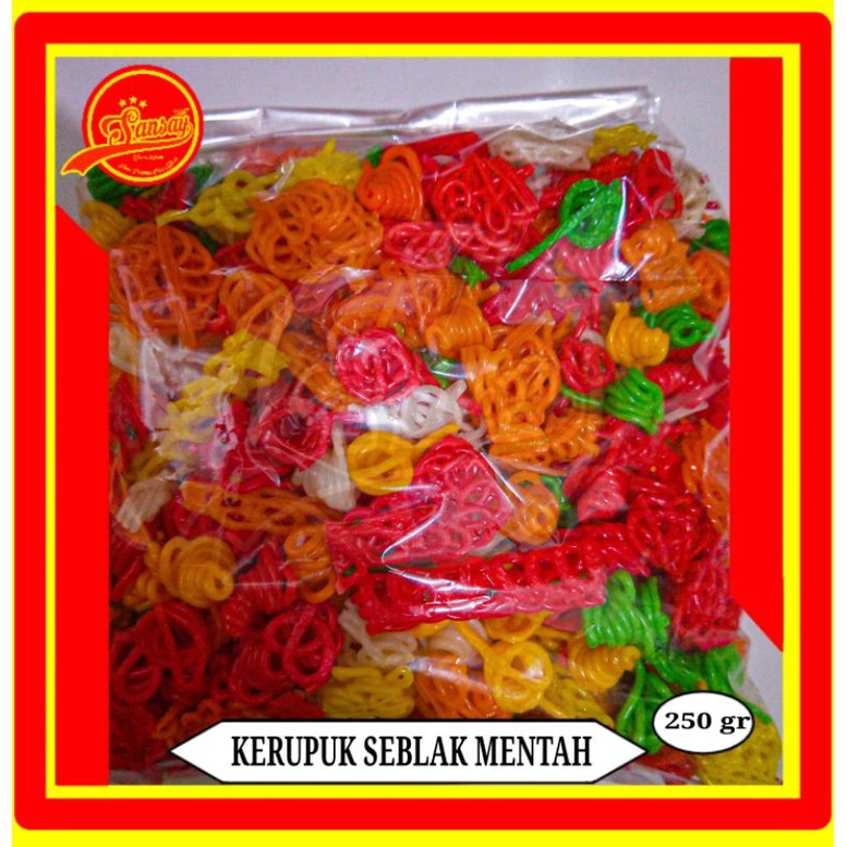 

Kerupuk seblak mentah/makaroni mentah 250gr