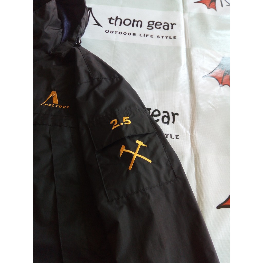 Thomgear Jaket Waterproof Pelvoux Ultras 2.5 Tahan Air Tahan Angin Wind Breaker Jaket Anti Air