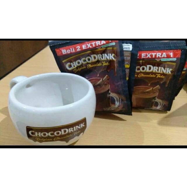 choco drink free mug