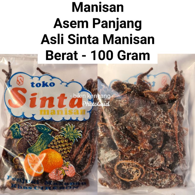 

Manisan Asem Panjang Berat - 100 Gram Asli Sinta Manisan