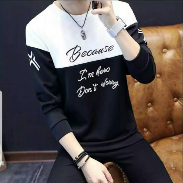 XC - BJ Herowo / Sweater Pria / Sweater Terbaru / Atasan Kekinian